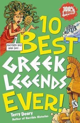 Book cover for Top Ten Greek Legends