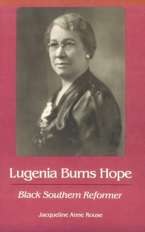 Book cover for Lugenia Burns Hope, Black Southern Reformer