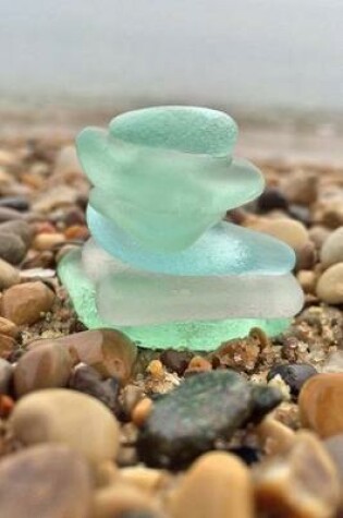 Cover of Balanced Green Sea Glass at the Shore Meditation Journal