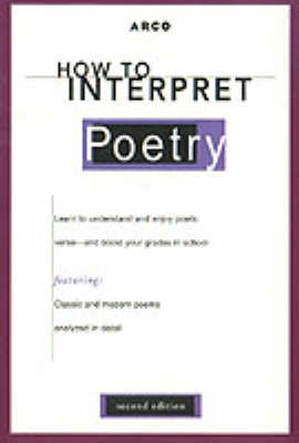 Book cover for How to Interpret Poetry