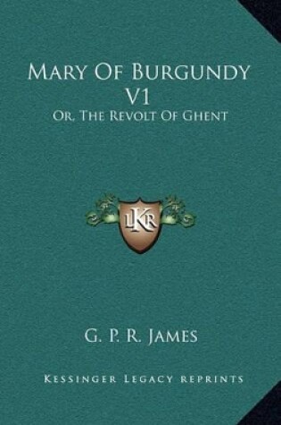 Cover of Mary of Burgundy V1