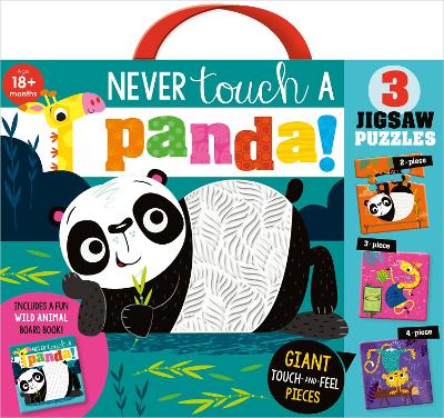 Book cover for Never Touch a Panda! Jigsaw