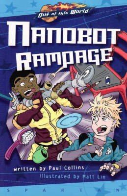 Book cover for Nanobot Rampage (Prequel, Graphic Novel)