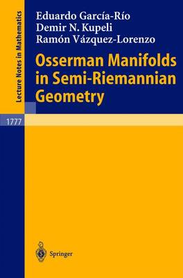 Cover of Osserman Manifolds in Semi-Riemannian Geometry
