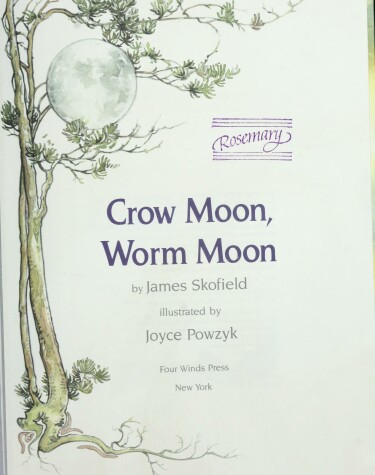 Book cover for Crow Moon, Worm Moon