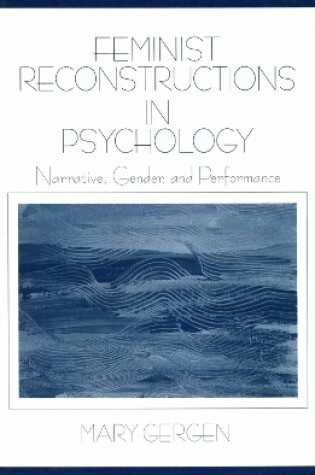 Cover of Feminist Reconstructions in Psychology