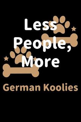 Book cover for Less People, More German Koolies