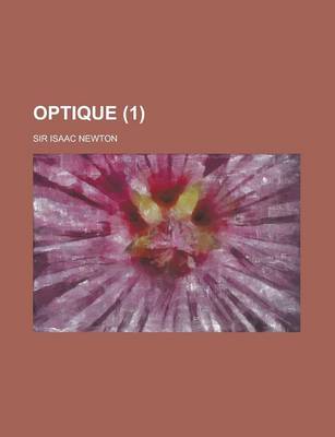 Book cover for Optique (1 )