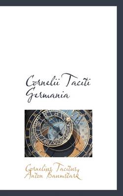 Book cover for Cornelii Taciti Germania