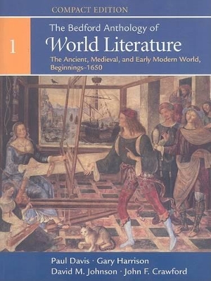Book cover for The Bedford Anthology of World Literature, Compact Edition, Volume 1