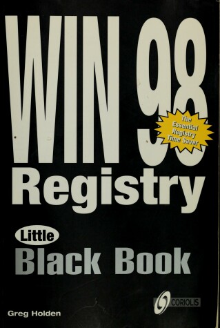 Book cover for Windows 98 Registry Little Black Book