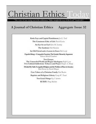 Book cover for Christian Ethics Today, Issue 32