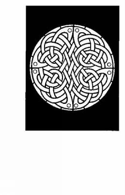 Book cover for Celtic Knotwork, Stained Glass Coloring Book