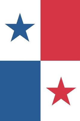 Book cover for Panama Flag Notebook - Panamanian Flag Book - Panama Travel Journal