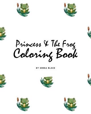 Book cover for Princess and the Frog Coloring Book for Children (8x10 Coloring Book / Activity Book)