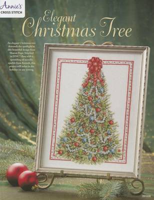 Book cover for Elegant Christmas Tree Cross Stitch