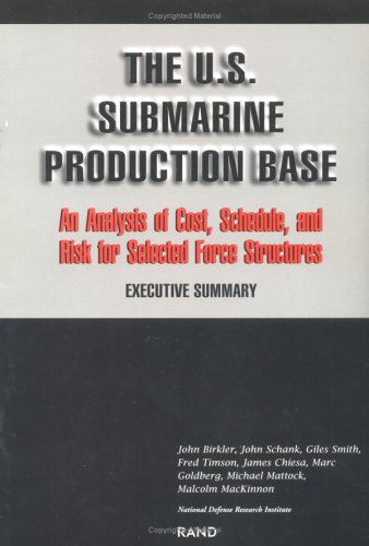 Book cover for U.S.Submarine Production Base