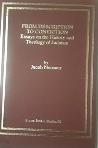 Cover of From Description to Conviction
