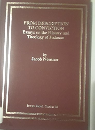 Cover of From Description to Conviction