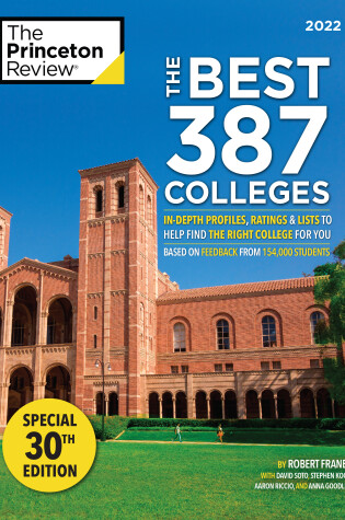 Cover of The Best 387 Colleges, 2022