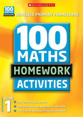 Book cover for 100 Maths Homework Activities