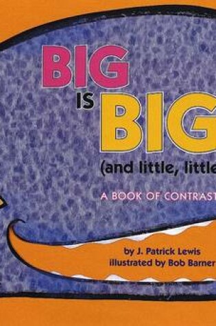 Cover of Big is Big and Little is Little