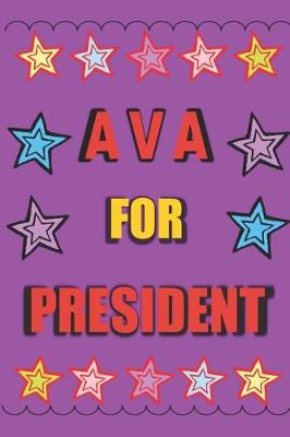 Book cover for Ava for President