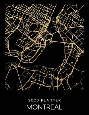 Book cover for 2020 Planner Montreal