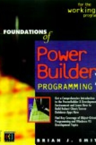 Cover of Foundations of PowerBuilder Programming