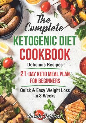 Book cover for The Complete Ketogenic Diet Cookbook