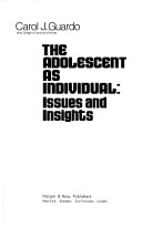 Book cover for Adolescent as Individual