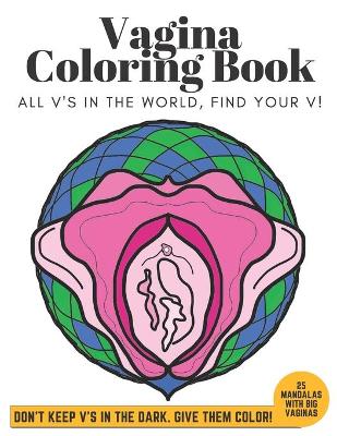Book cover for Vagina Coloring Book