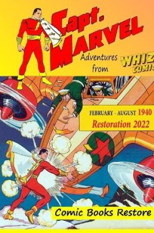 Cover of Captain Marvel from Whiz Comics - February/August 1940