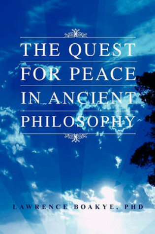 Cover of The Quest for Peace in Ancient Philosophy
