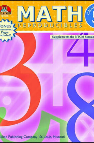 Cover of Math Reproducibles - Grade 5