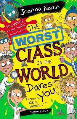 Book cover for The Worst Class in the World Dares You!