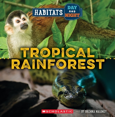 Cover of Tropical Rainforest (Wild World: Habitats Day and Night)