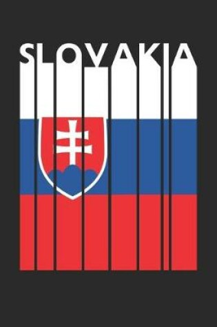 Cover of Retro Slovakia Planner - Slovak Flag Diary - Vintage Slovakia Notebook - Slovakia Travel Journal