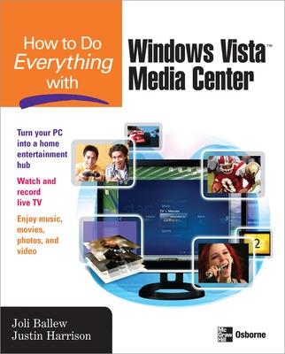 Book cover for How to Do Everything with Windows Vista™ Media Center