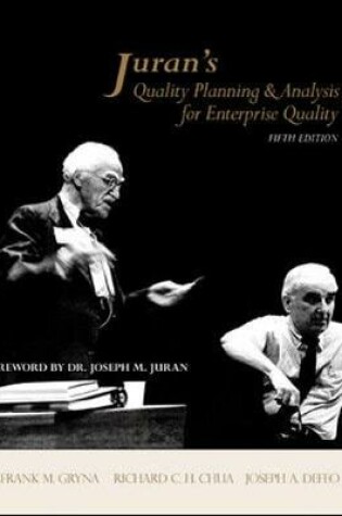 Cover of Juran's Quality Planning and Analysis for Enterprise Quality