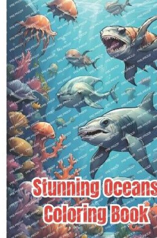 Cover of Stunning Oceans Coloring Book