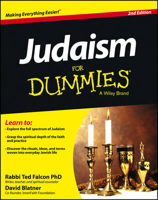 Book cover for Judaism For Dummies