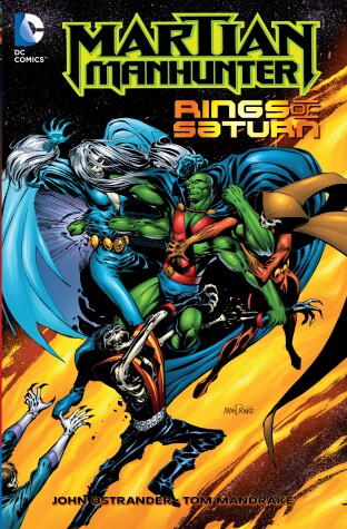 Book cover for Martian Manhunter: Rings of Saturn