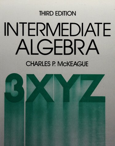 Book cover for Mckeague Intermediate Algebra 4e