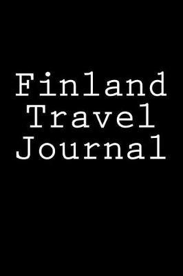 Book cover for Finland Travel Journal