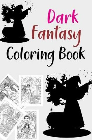 Cover of Dark Fantasy Coloring Book