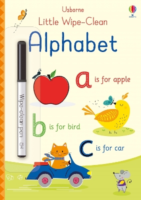 Book cover for Little Wipe-Clean Alphabet