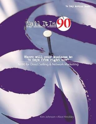 Book cover for Nail It In 90 for Direct Selling & Network Marketing