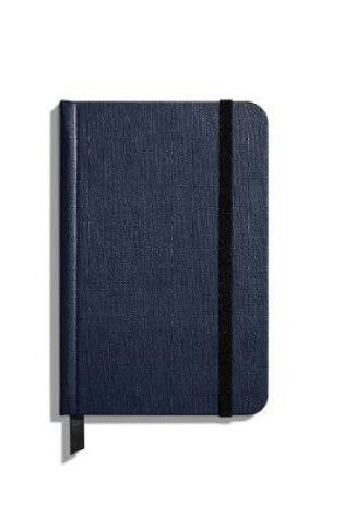 Cover of Shinola Journal, HardLinen, Ruled, Navy (5.25x8.25)