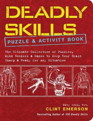 Book cover for Deadly Skills Puzzle and Activity Book